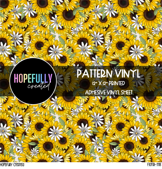 Floral Vinyl Collection - 1118