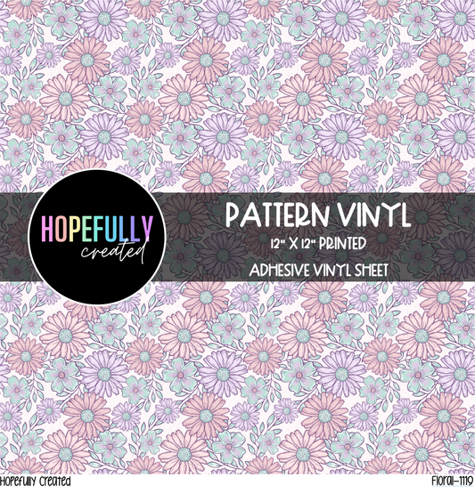 Floral Vinyl Collection- 1119