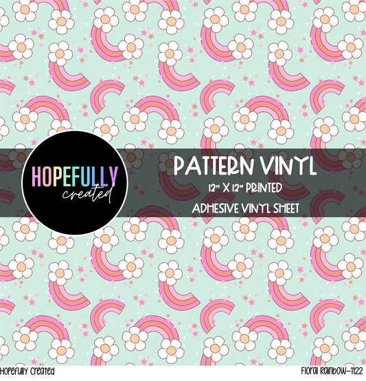 Floral Rainbow Vinyl Collection- 1122