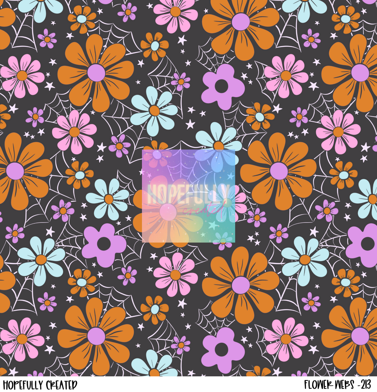 Flower Webs 12x12 - 213