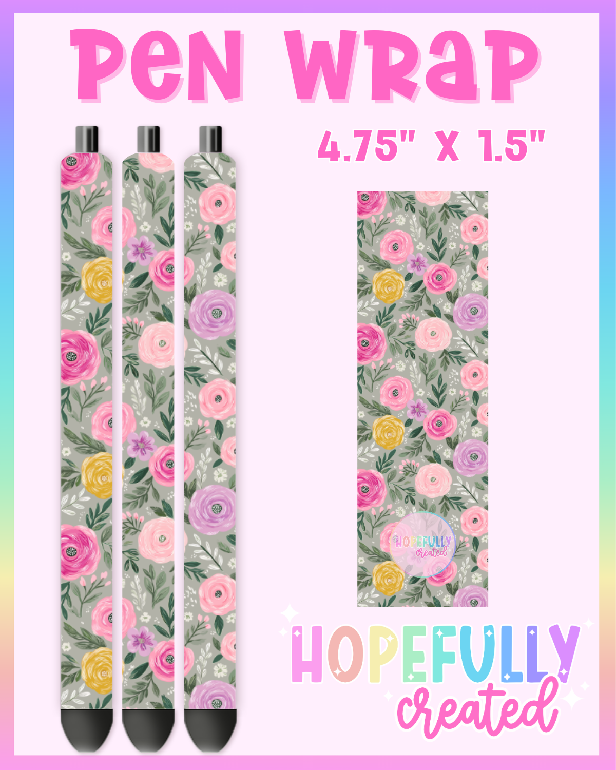 Floral Vinyl Collection - 3782