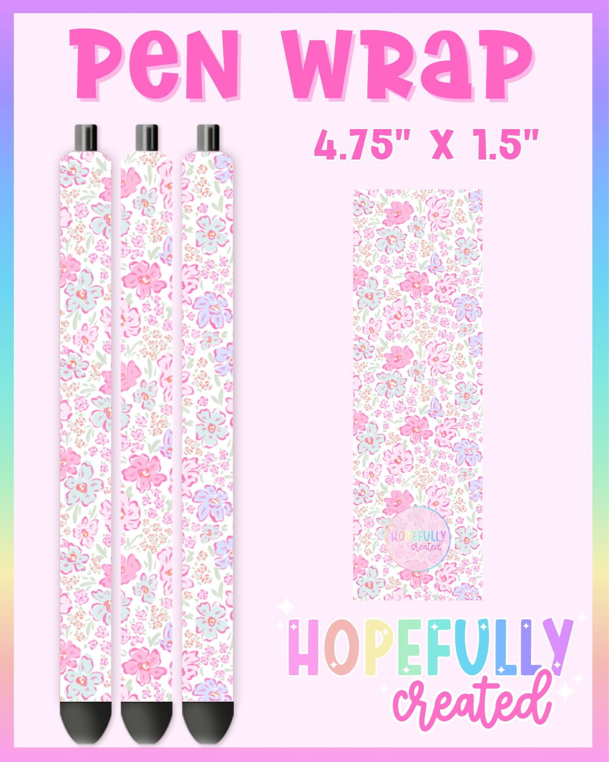 Floral Vinyl Collection - 3789