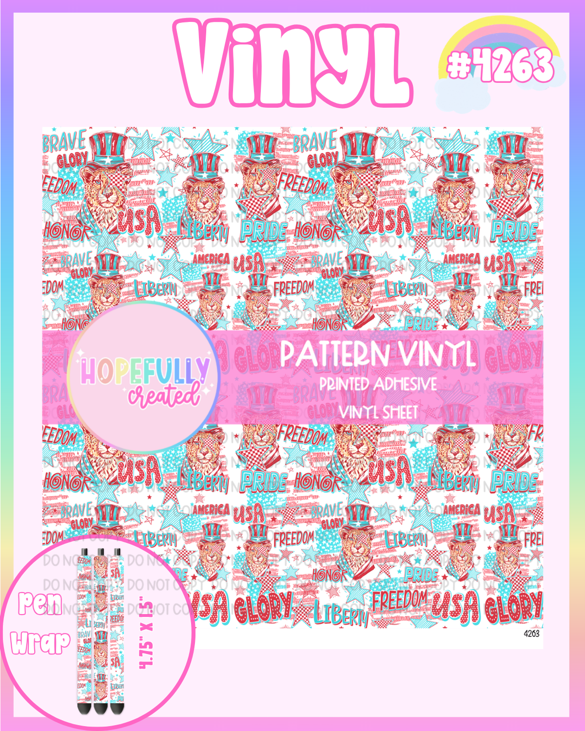 Patriotic Vinyl Collection - 4263