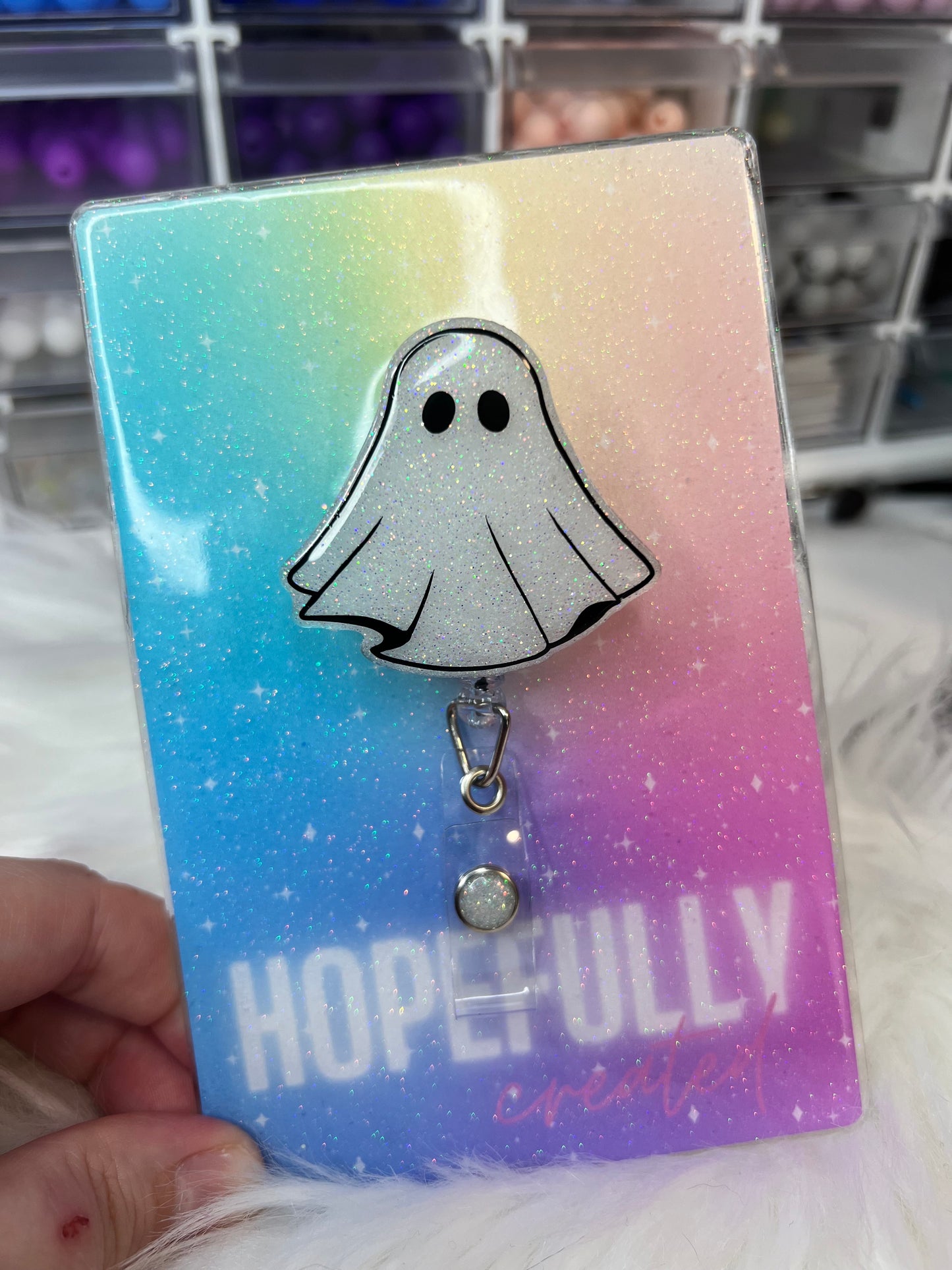 Ghost Badge Reel (Glow in the Dark)