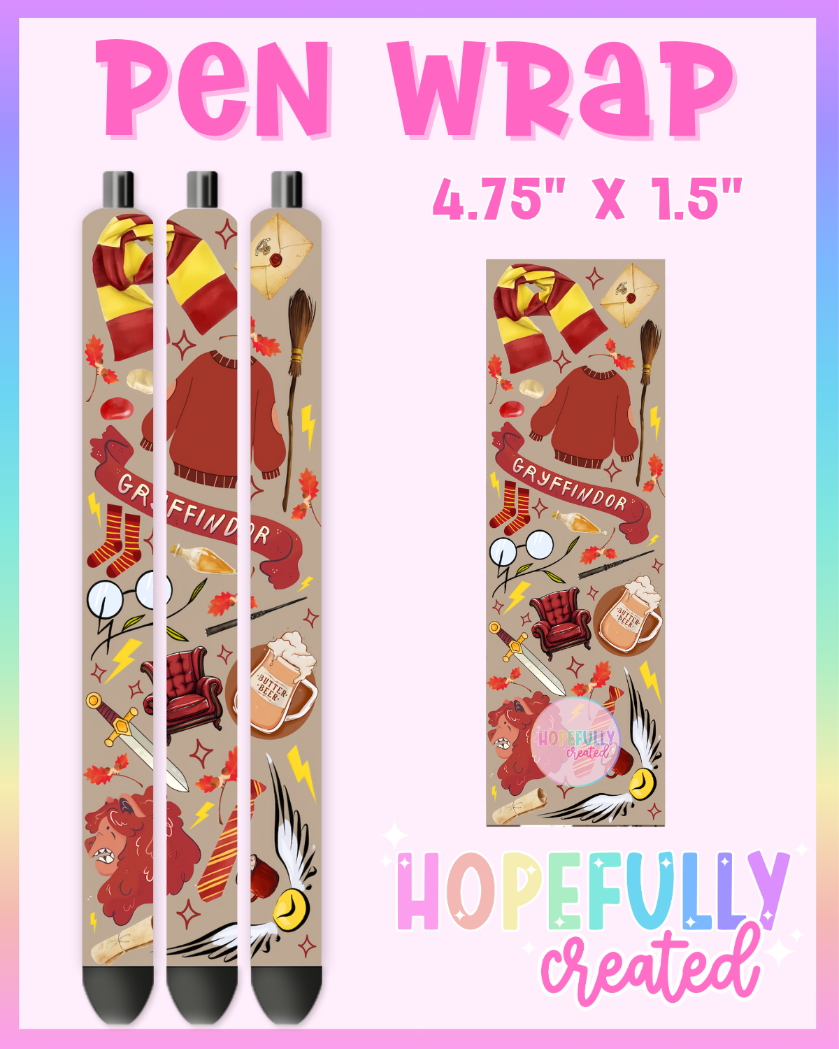 Red House Pen Wrap-4785 VIP