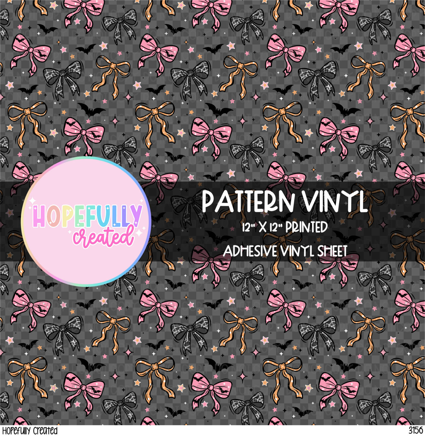 Spooky Bows Vinyl Collection - 3156
