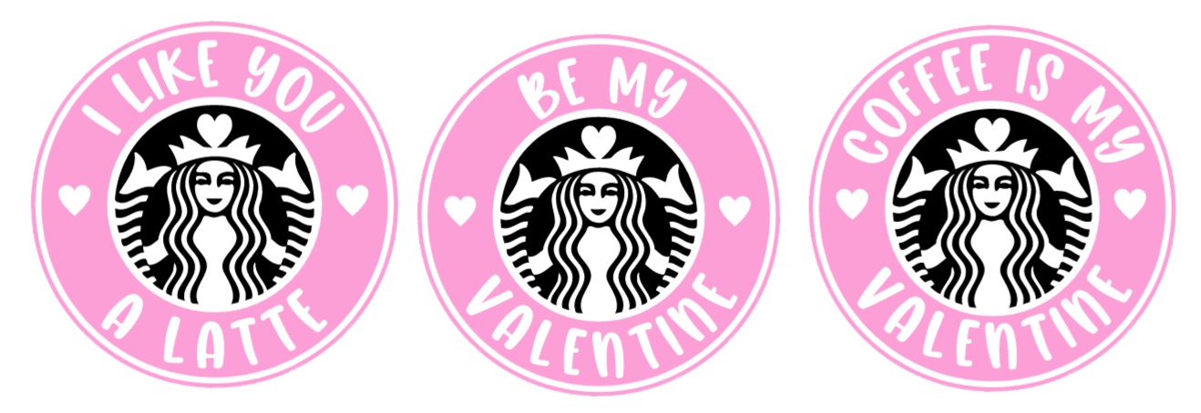 Valentine Coffee Badge Reel