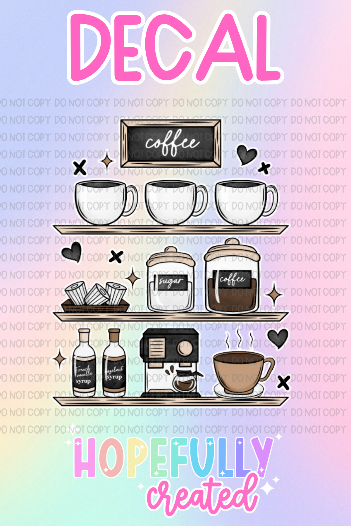 Coffee Decal-738