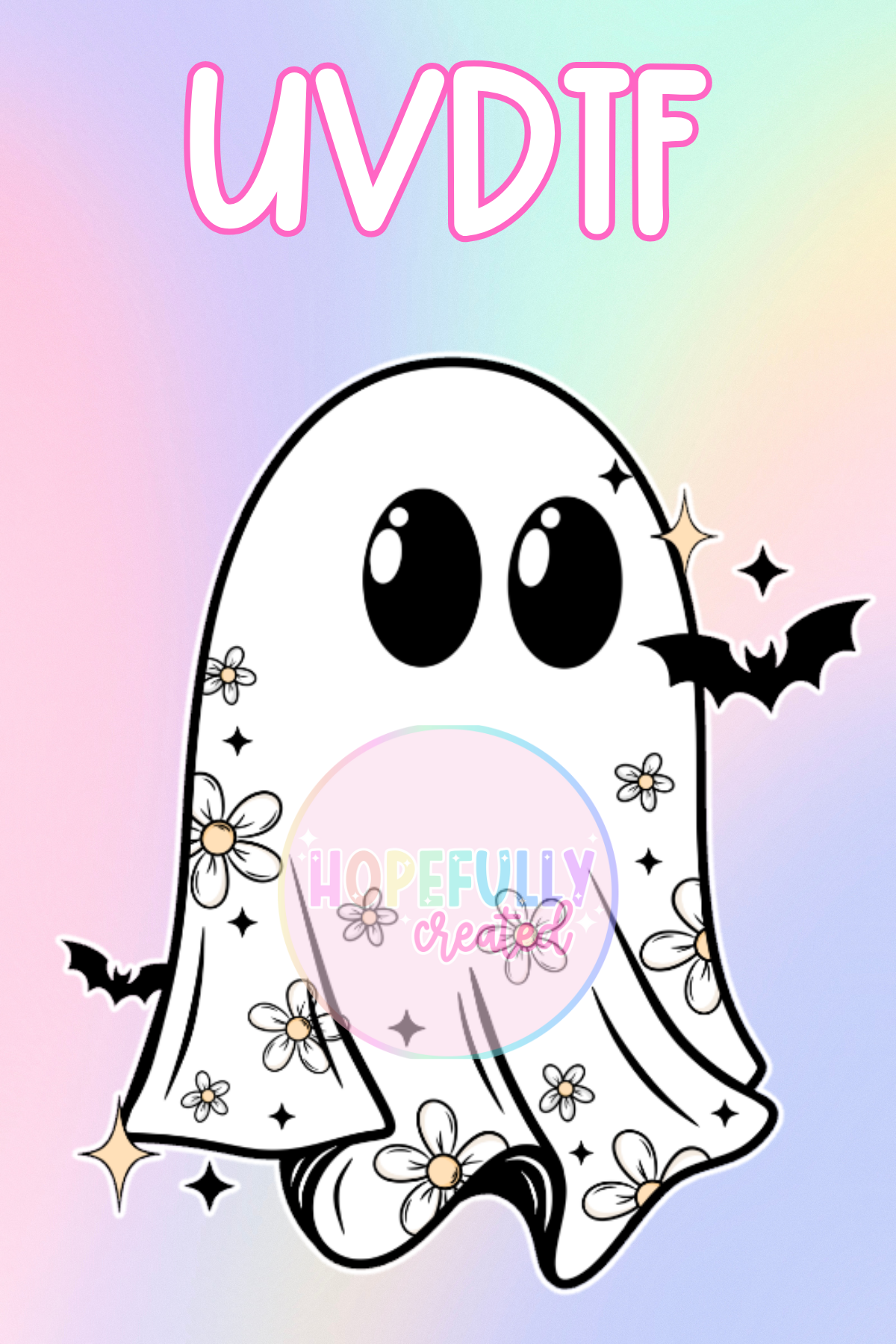 Ghost UVDTF Decal