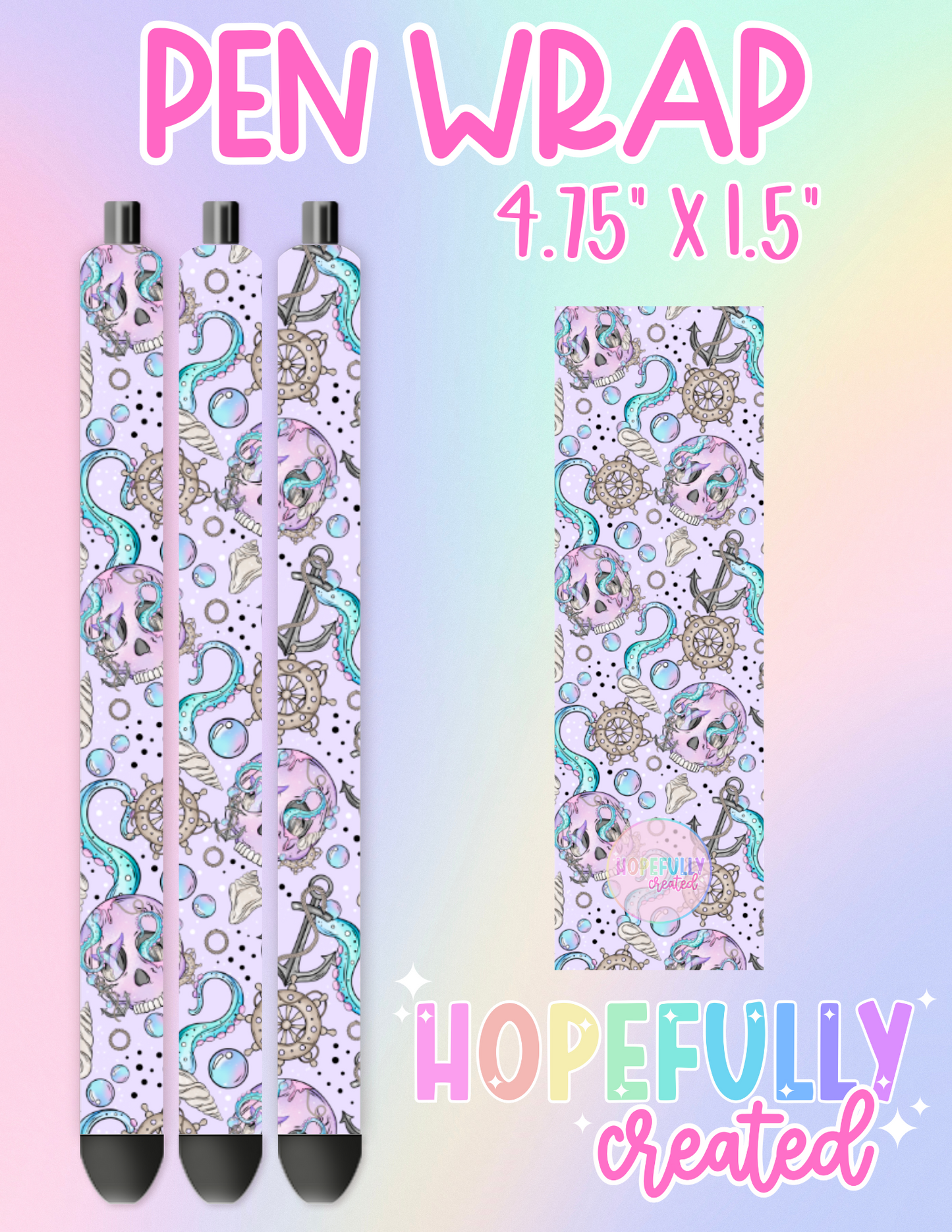 Beach Skull Pen Wrap-2731
