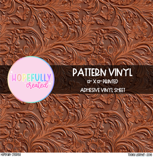 Tooled Leather Vinyl Collection- 2016