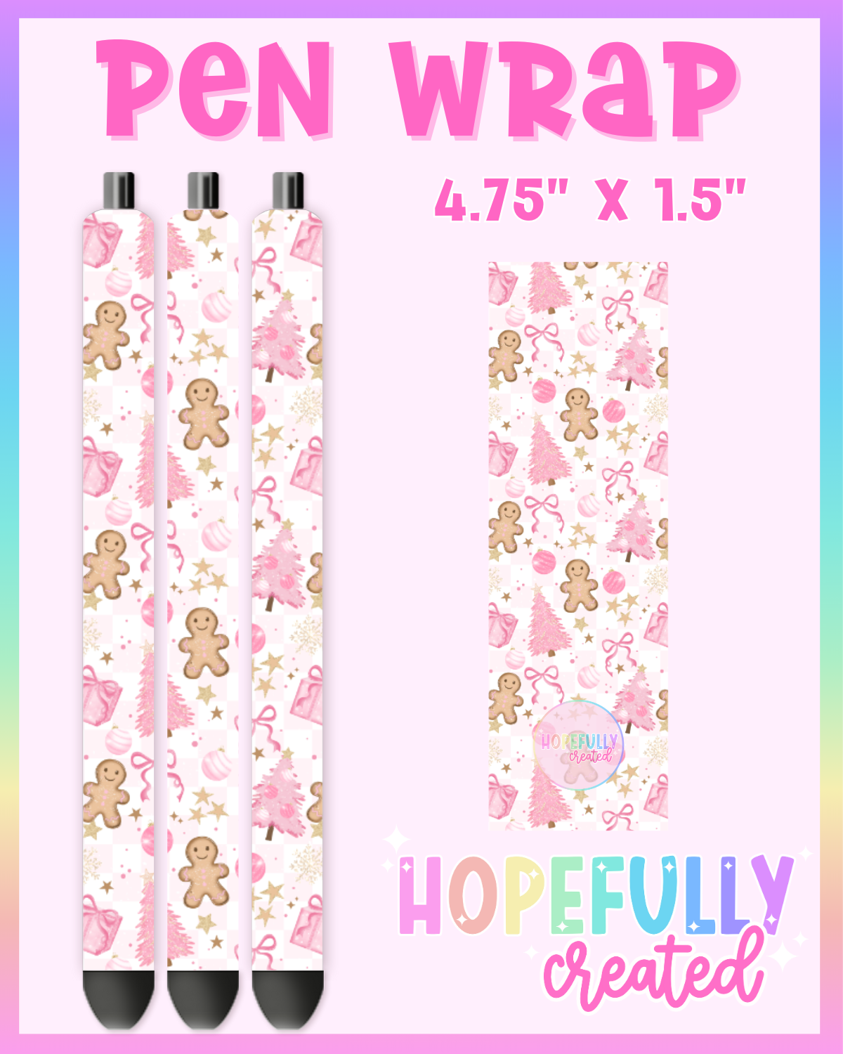 Gingerbread Pink Vinyl Collection - 3341