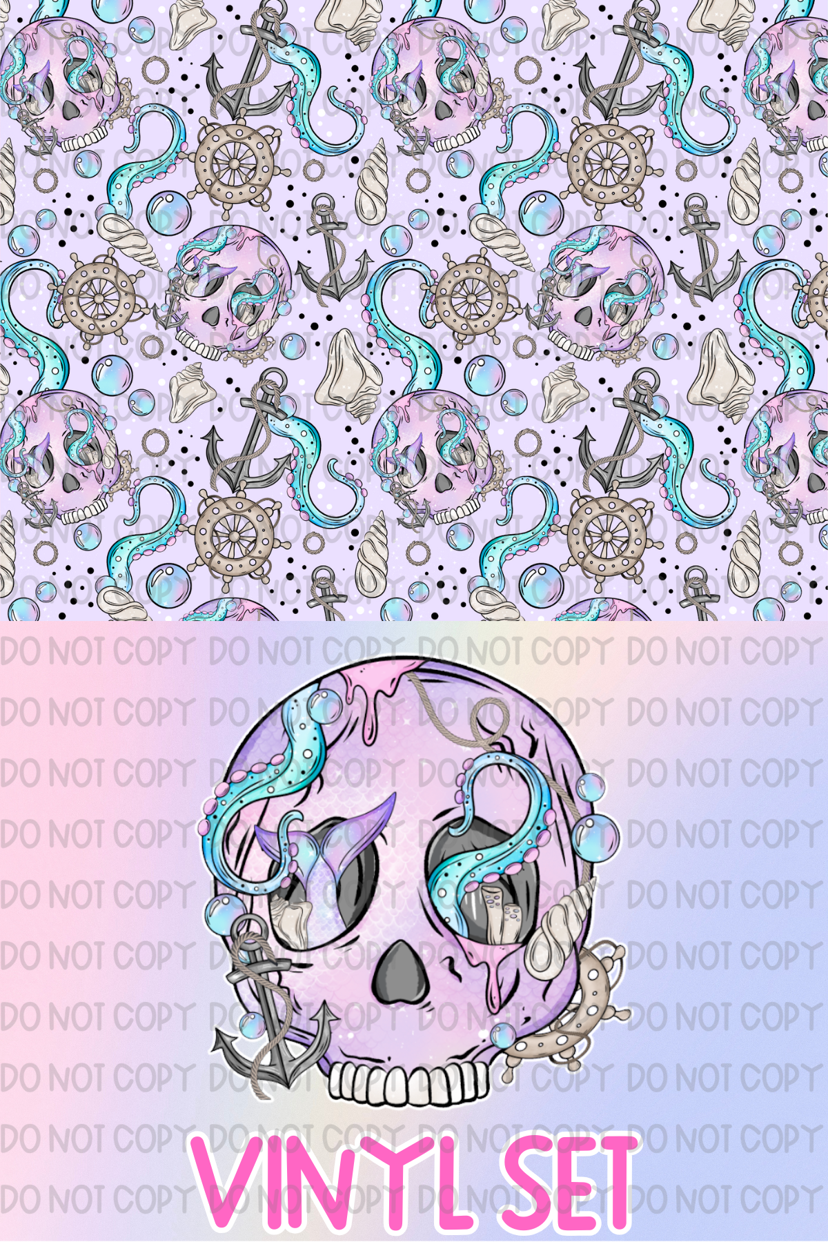 Sea Skull Vinyl Set