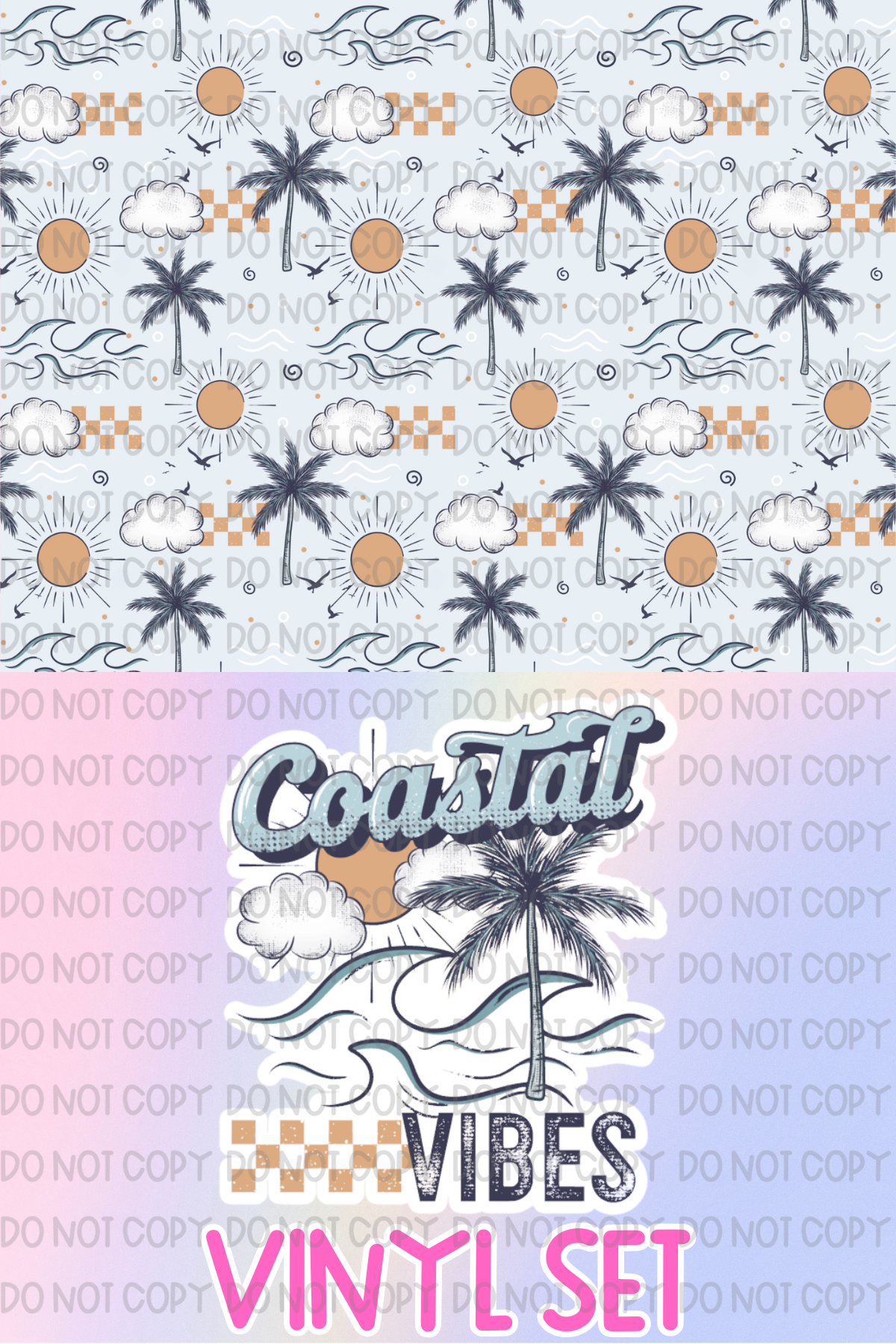 Coastal Vibes Vinyl Set
