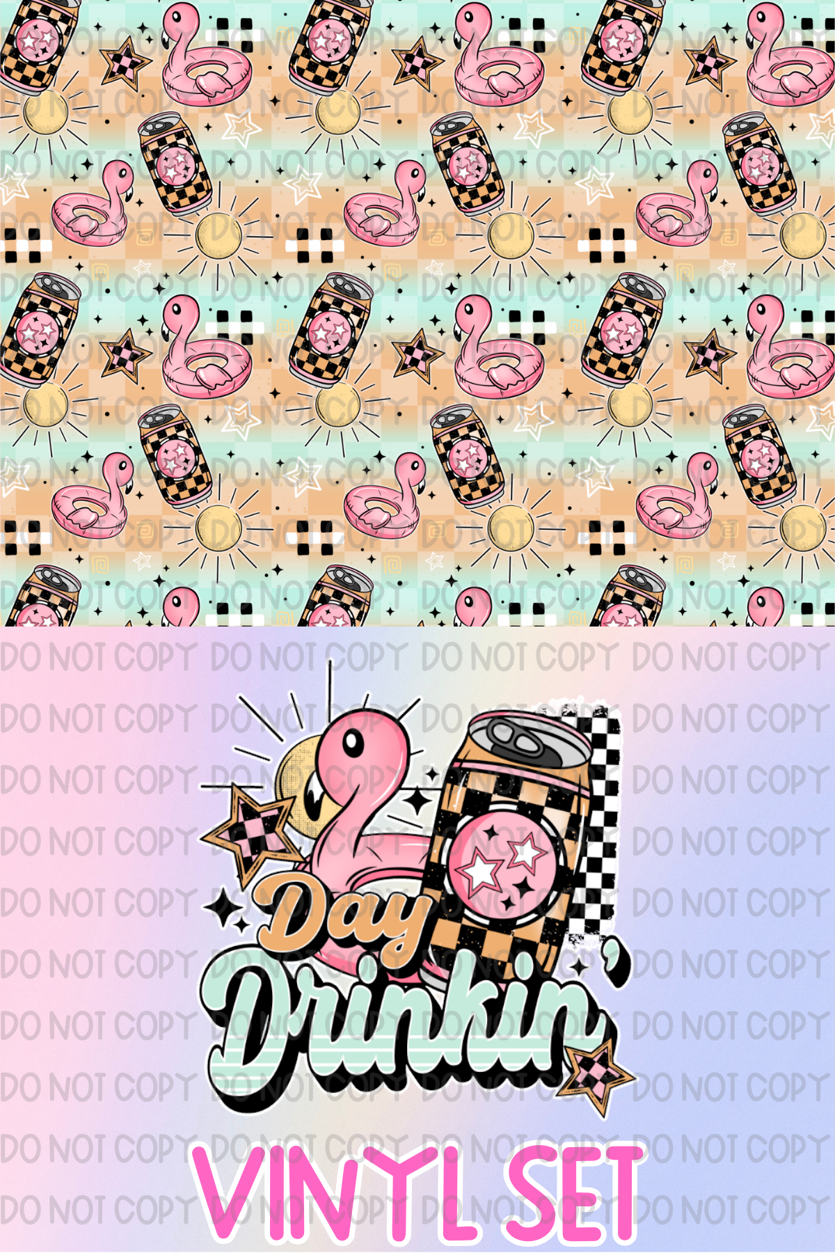 Day Drinkin' Floatie Vinyl Set