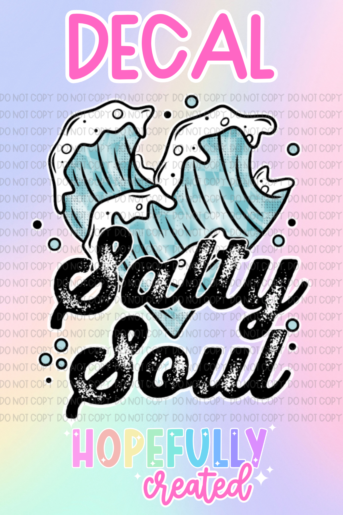 Salty Soul Decal-891