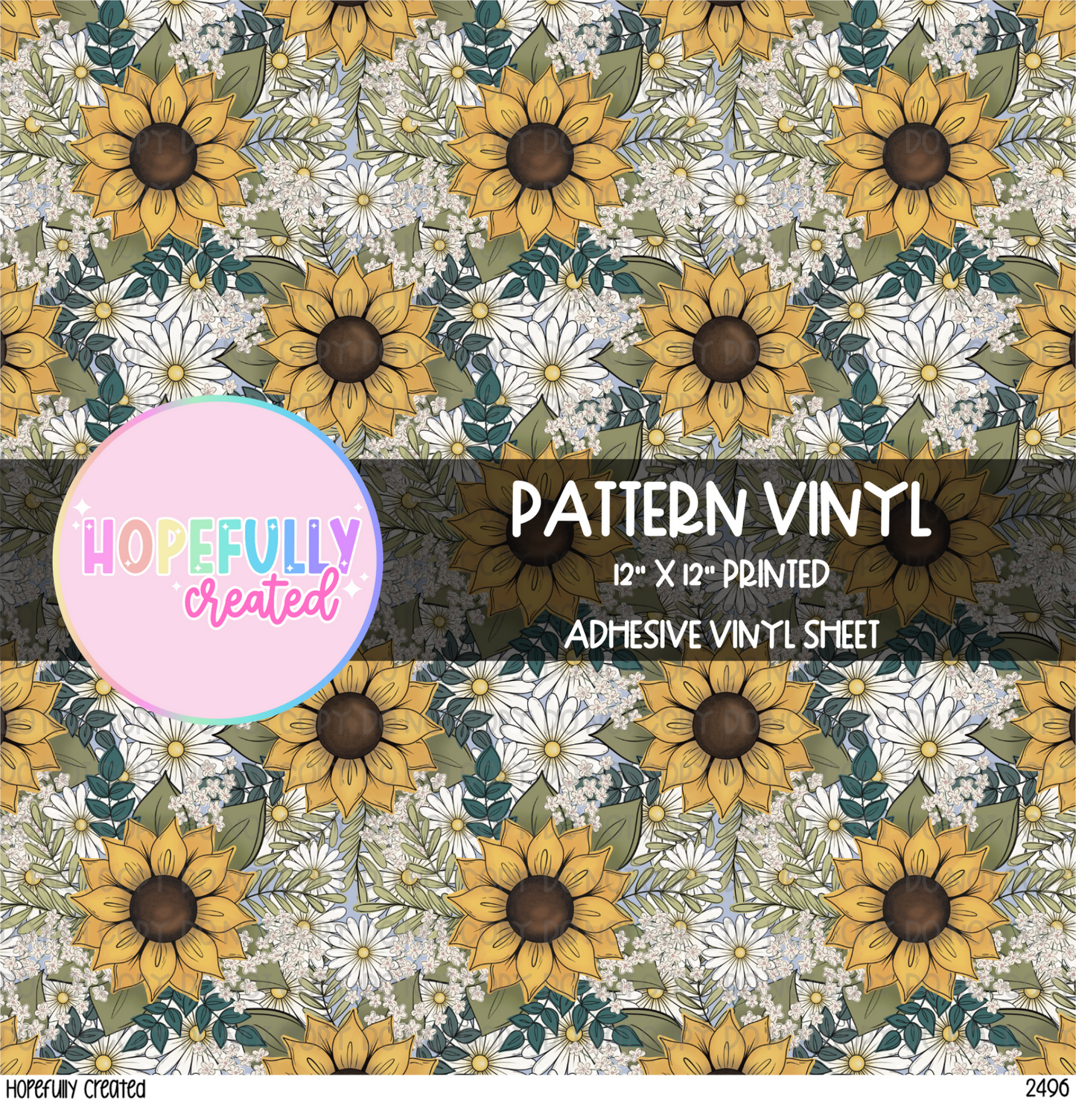 Floral Vinyl Collection - 2496