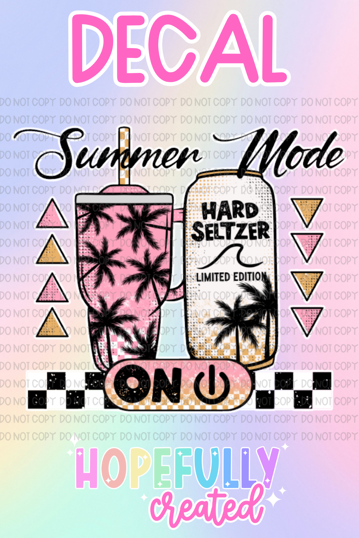 Summer Mode Decal-894