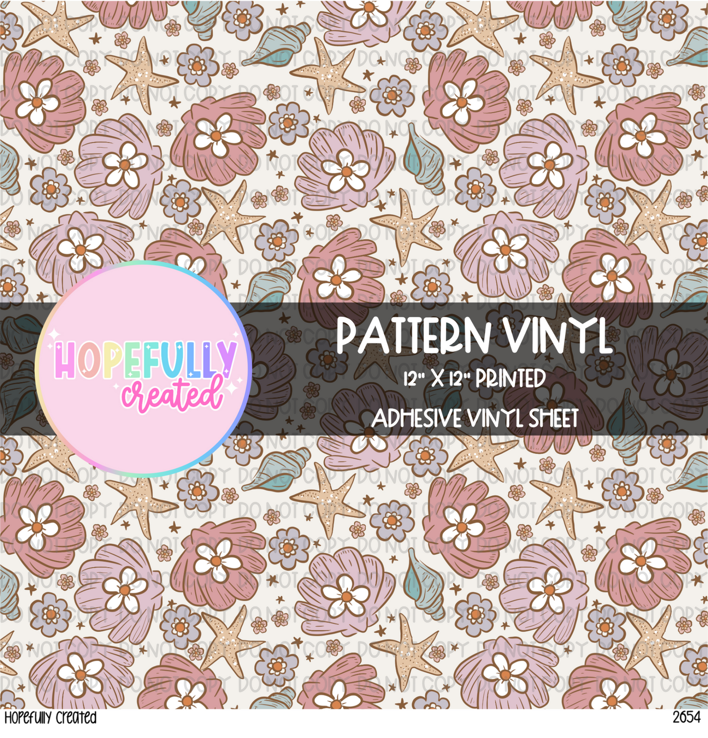 Seashells Vinyl Collection- 2654