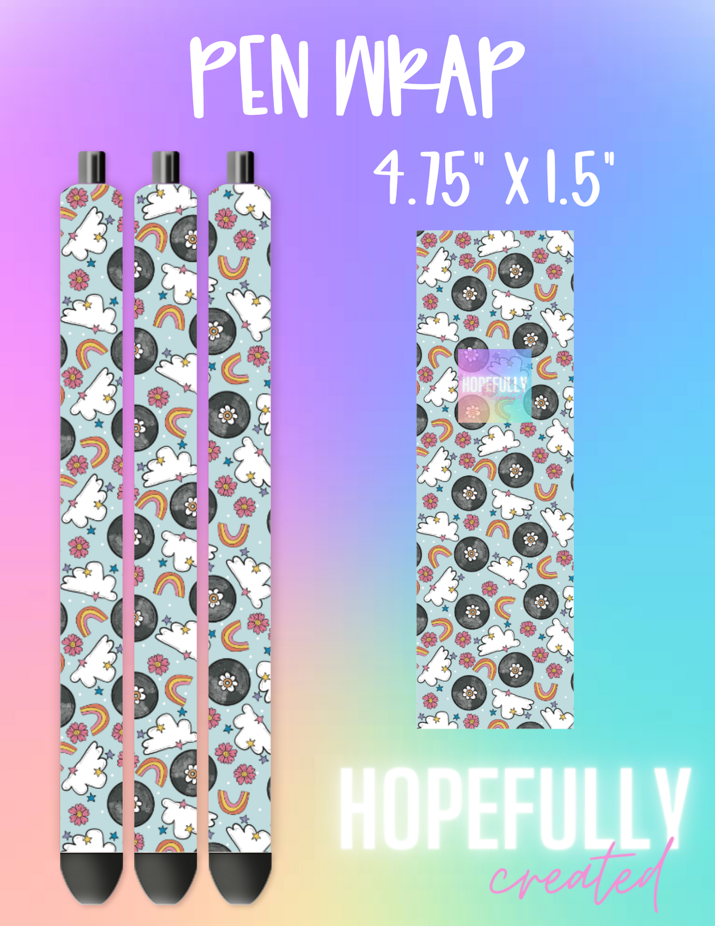 Floral Pen Wrap-1243