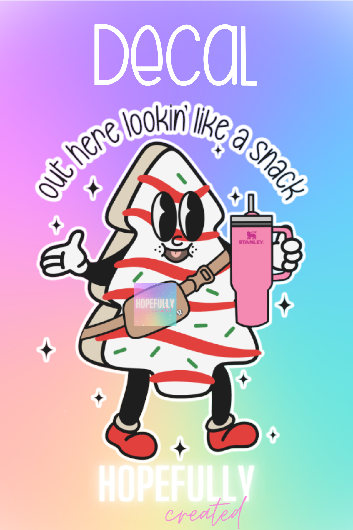 Christmas Snack Decal-44