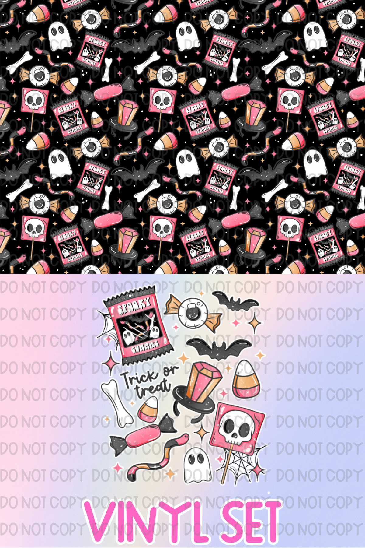 Trick or Treat Vinyl Set