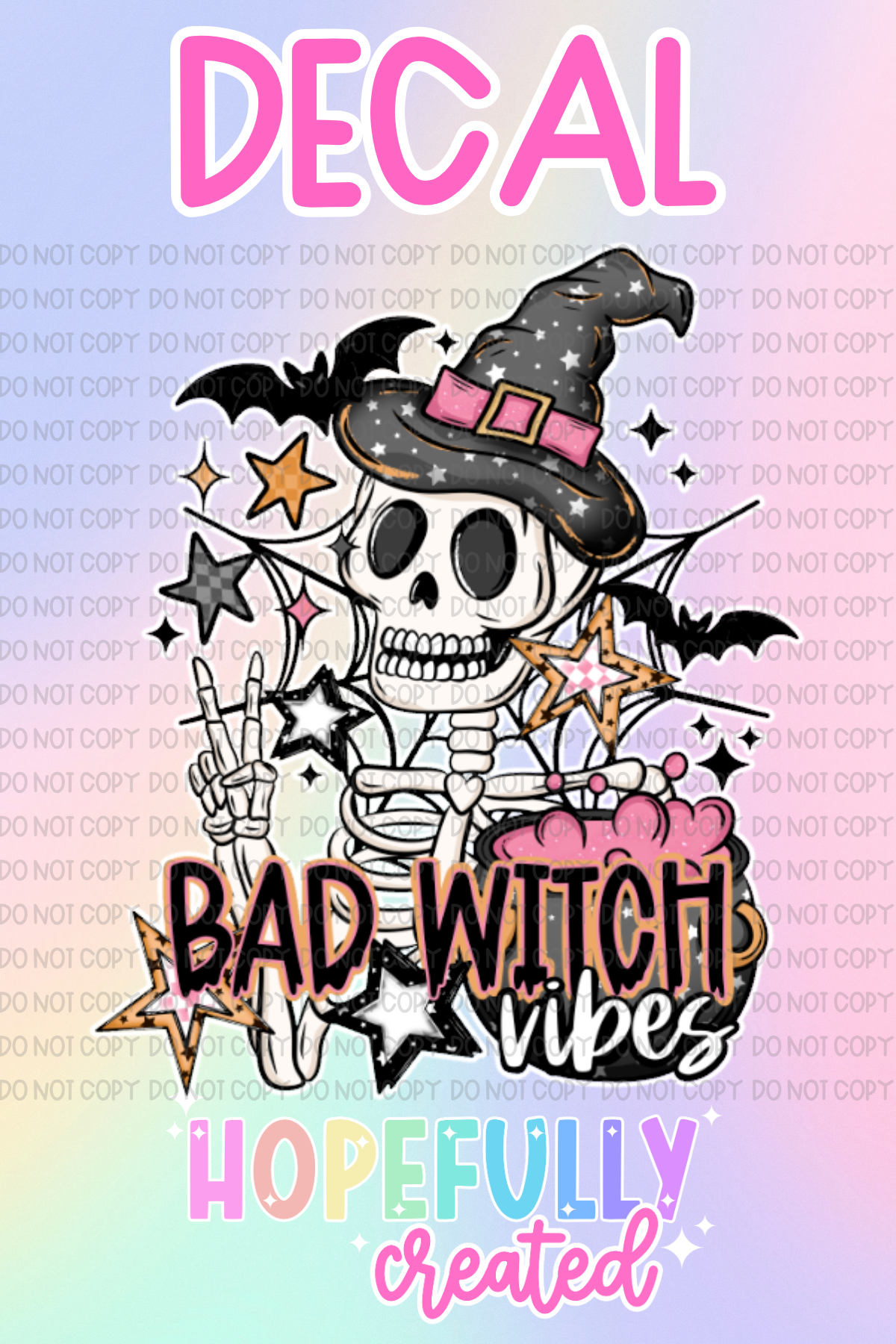 Bad Witch Vibes Decal-1014
