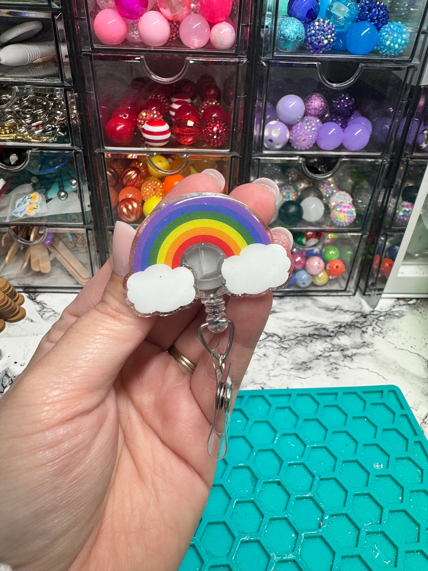 Rainbow Badge Reel