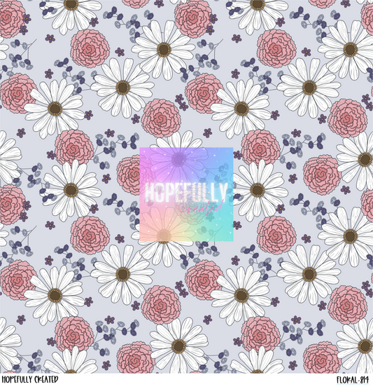 Floral Vinyl Collection - 814