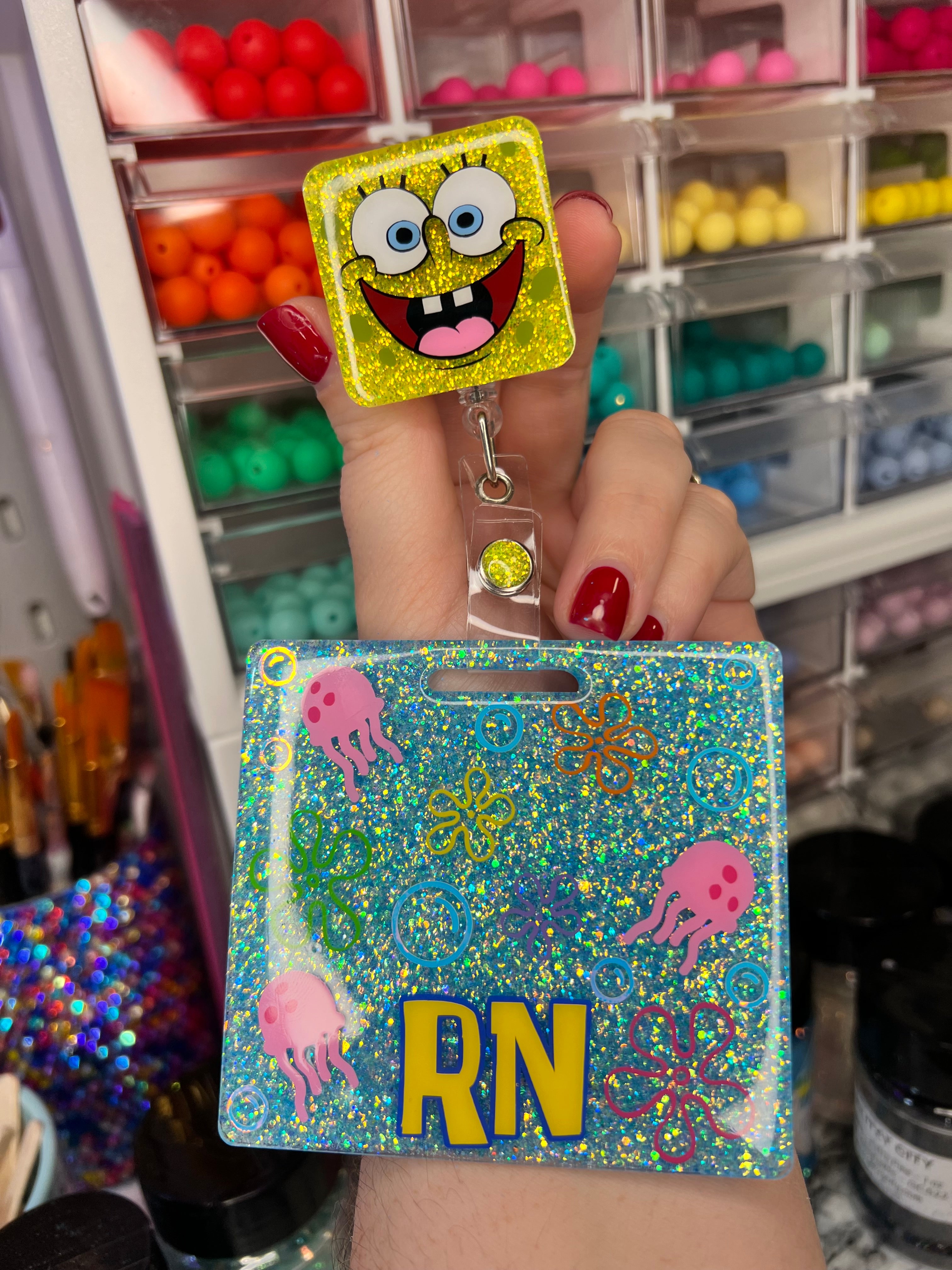 Sponge Bob Badge Reel/Buddy Combo – Hopefully Created
