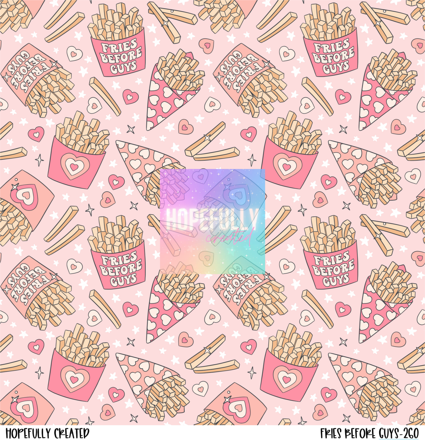 Fries Before Guys 12x12 -260
