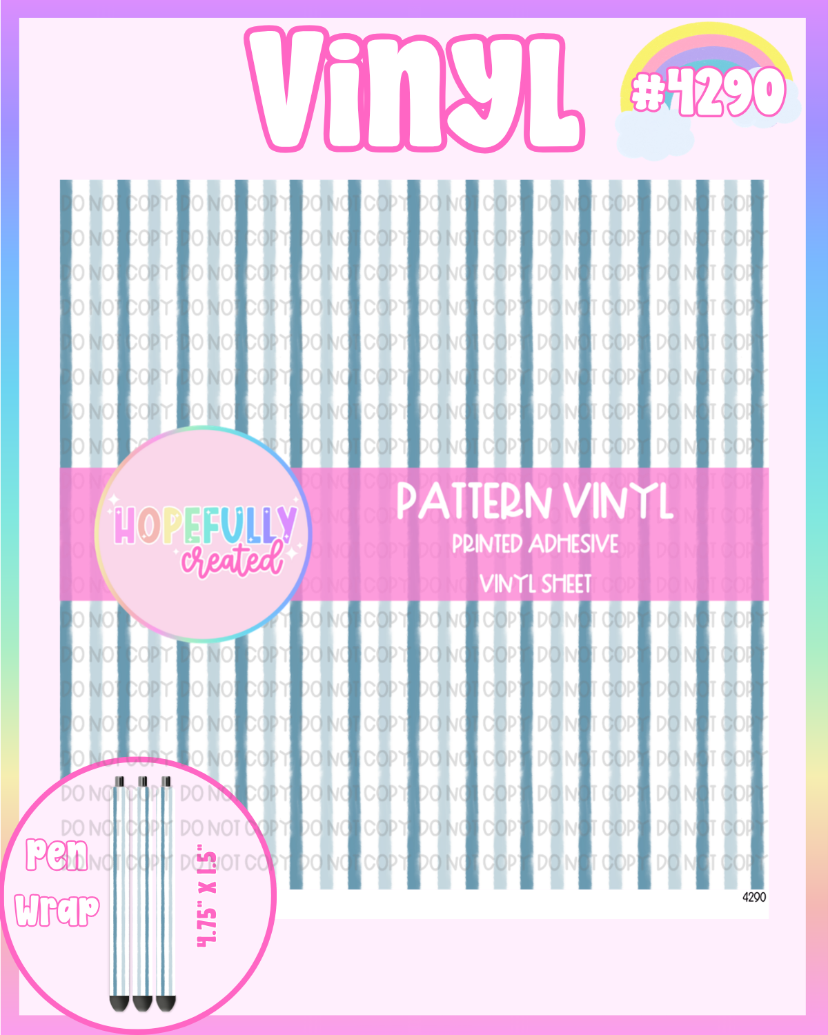 Summer Stripes Vinyl Collection - 4290