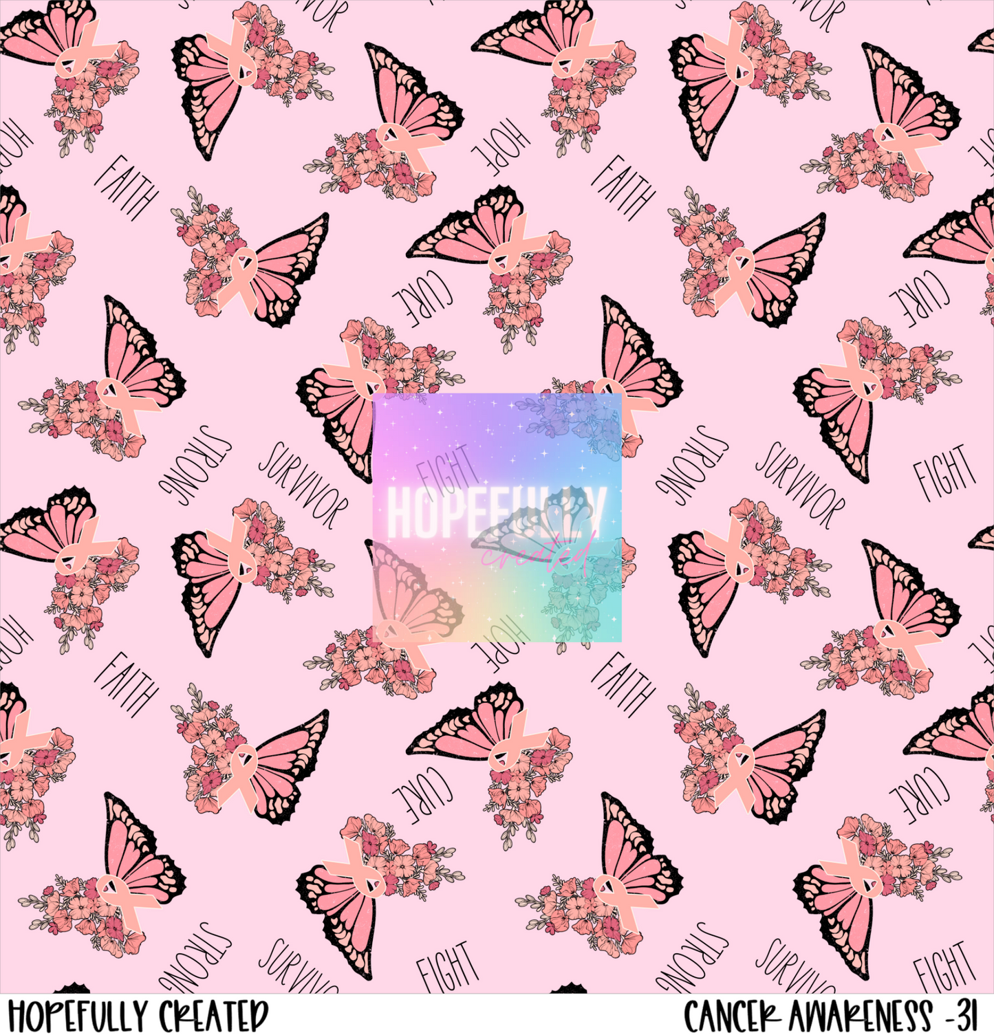 Cancer Awareness Vinyl Collection - 31