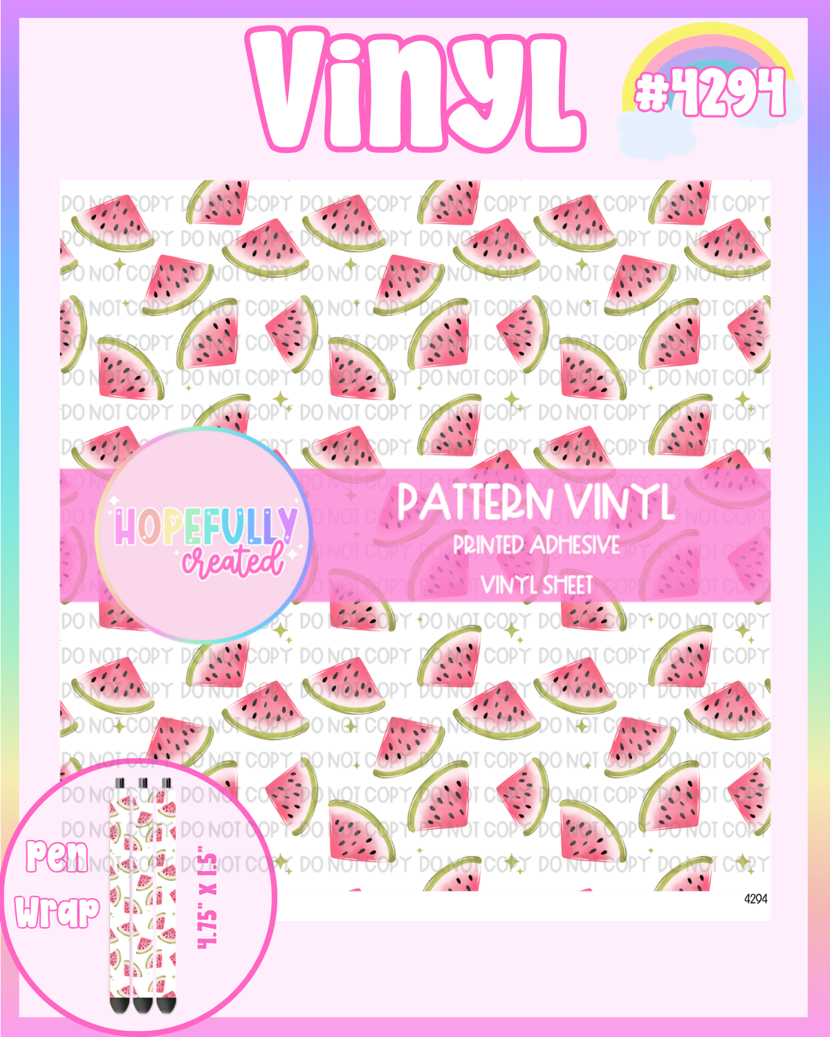 Watermelon Vinyl Collection - 4294