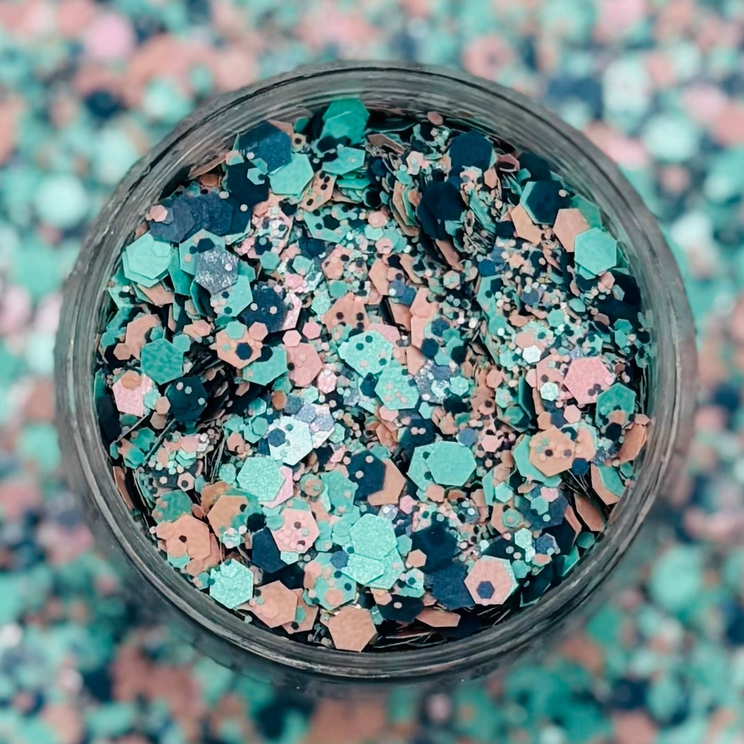 TRANQUILITY - Chunky Custom Matte Glitter Mix