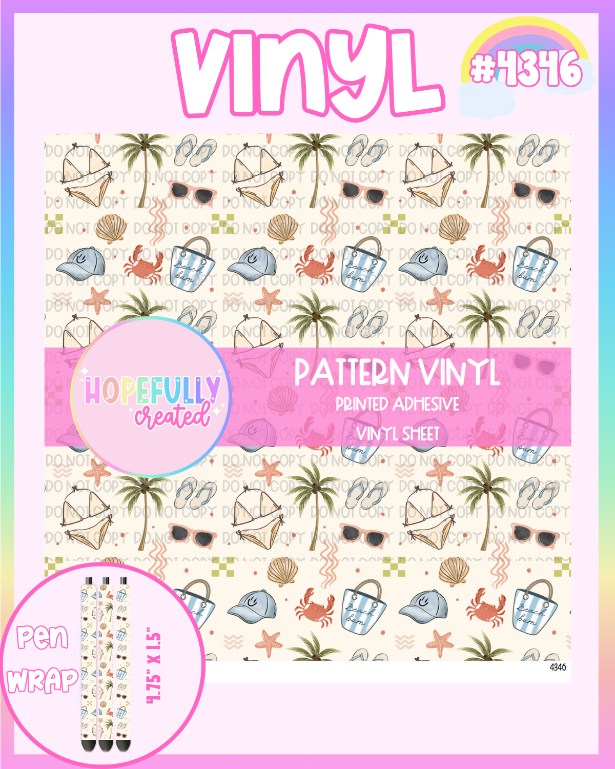 Beach Vinyl Collection - 4346