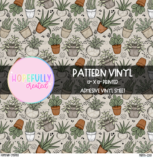 Plants Vinyl Collection - 2261