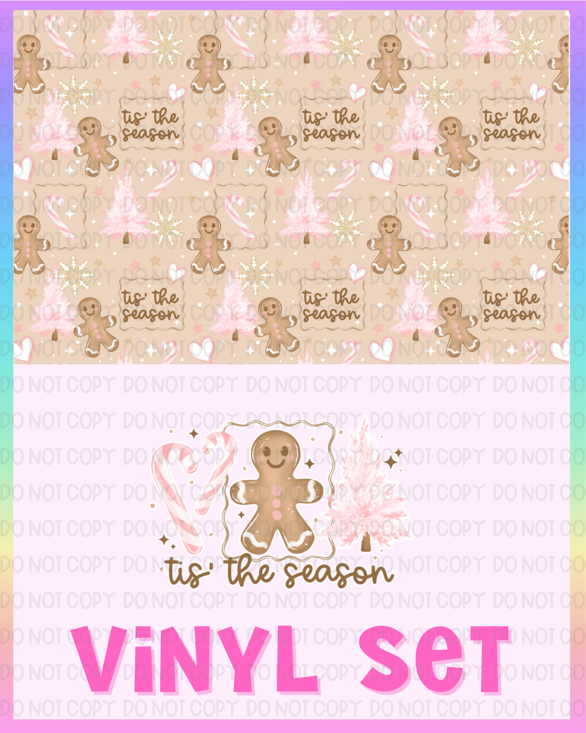 Gingerbread Vinyl Set