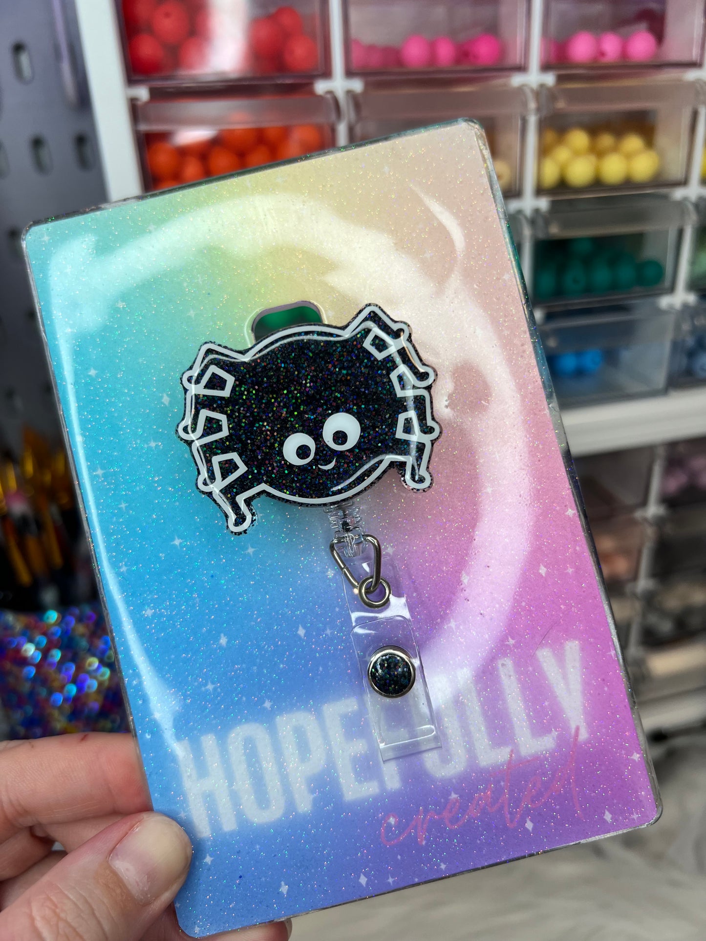 Spider Badge Reel
