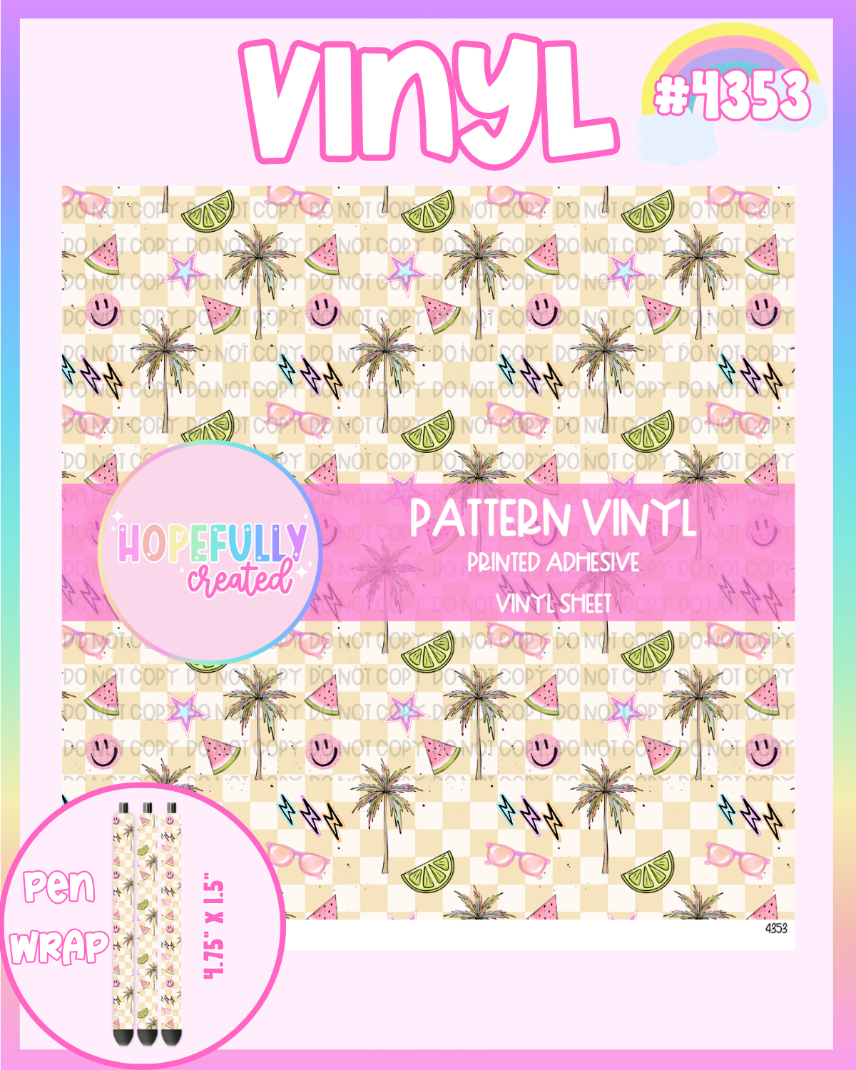 Summer Vinyl Collection - 4353