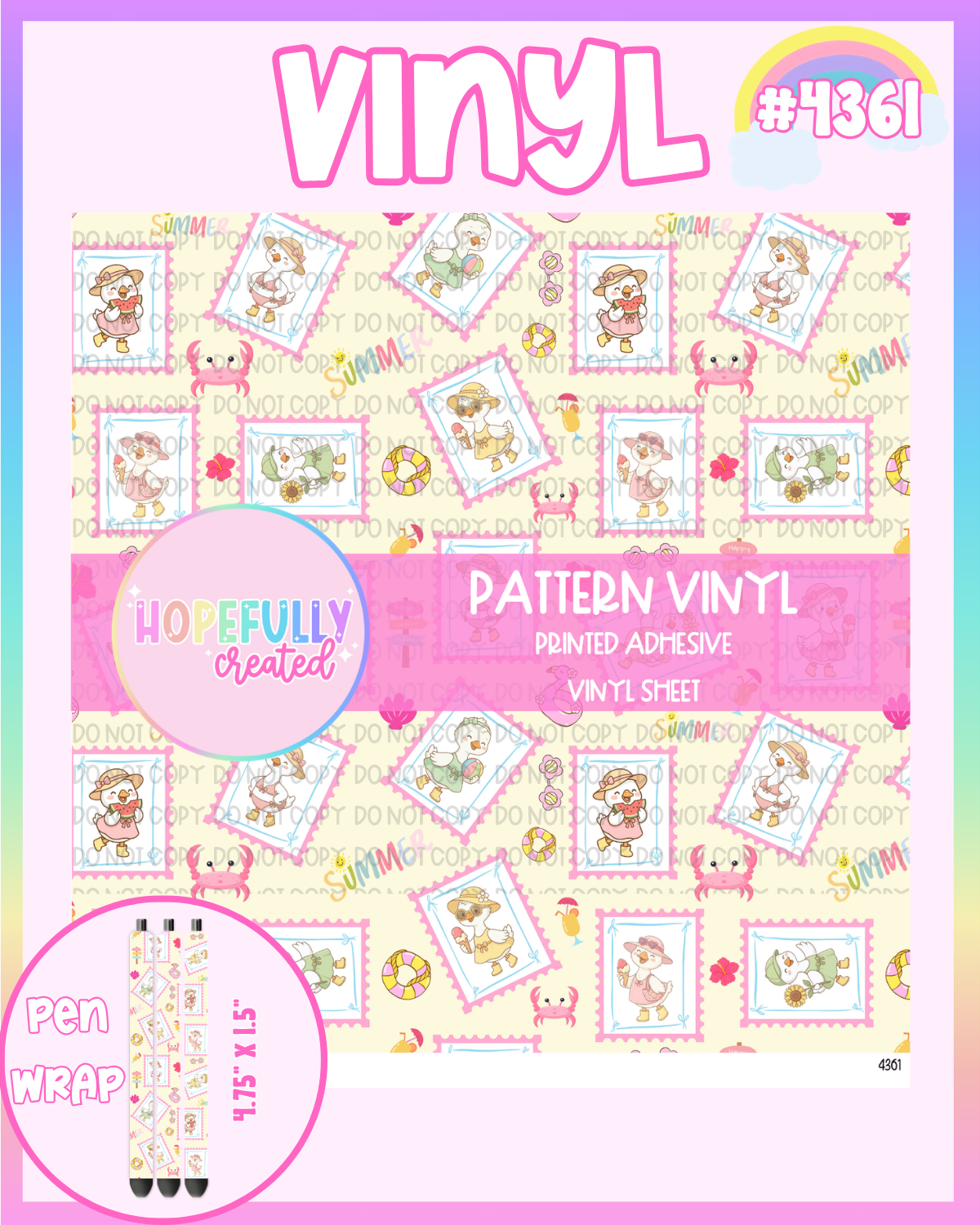 Summer Goose Vinyl Collection - 4361
