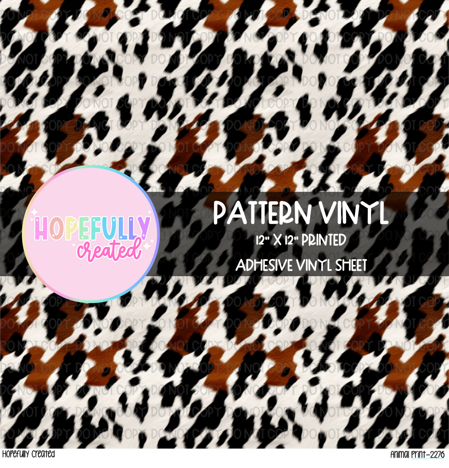 Animal Print 12x12 - 2276