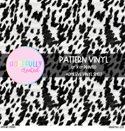 Animal Print Vinyl Collection - 2278