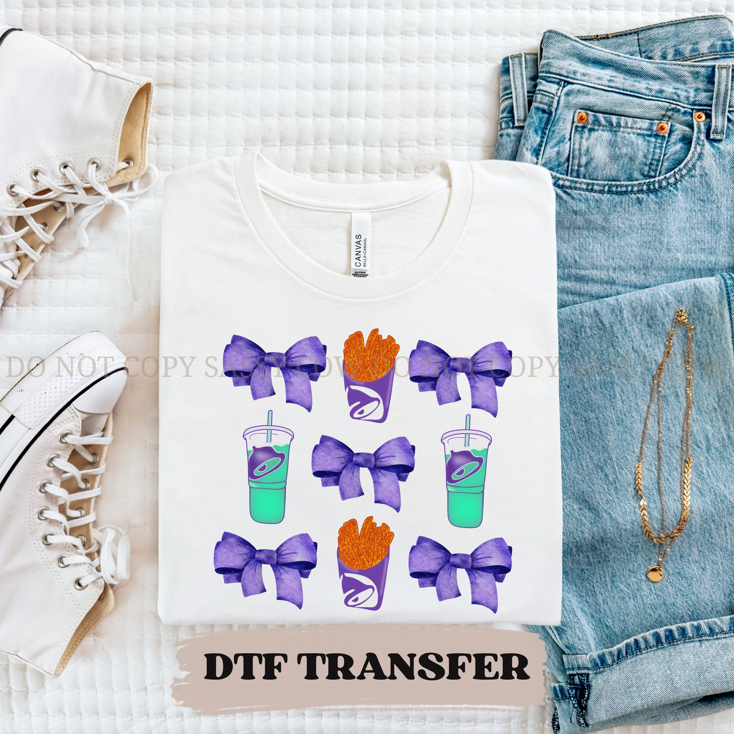 BAJA BOW GRID - DTF TRANSFER 0164