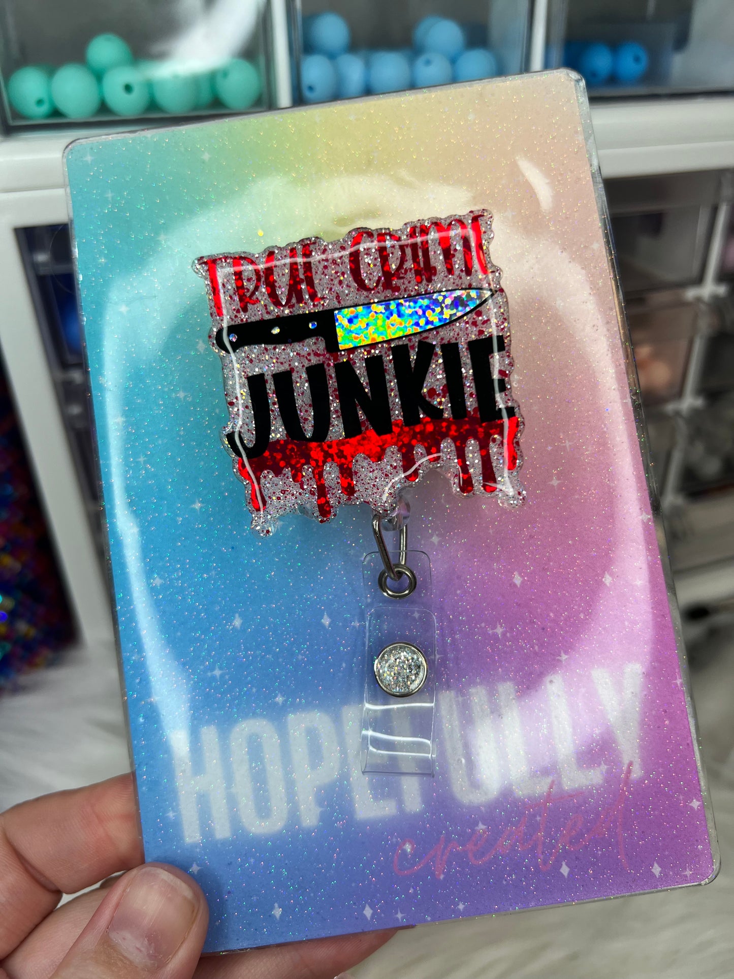 True Crime Junkie Badge Reel