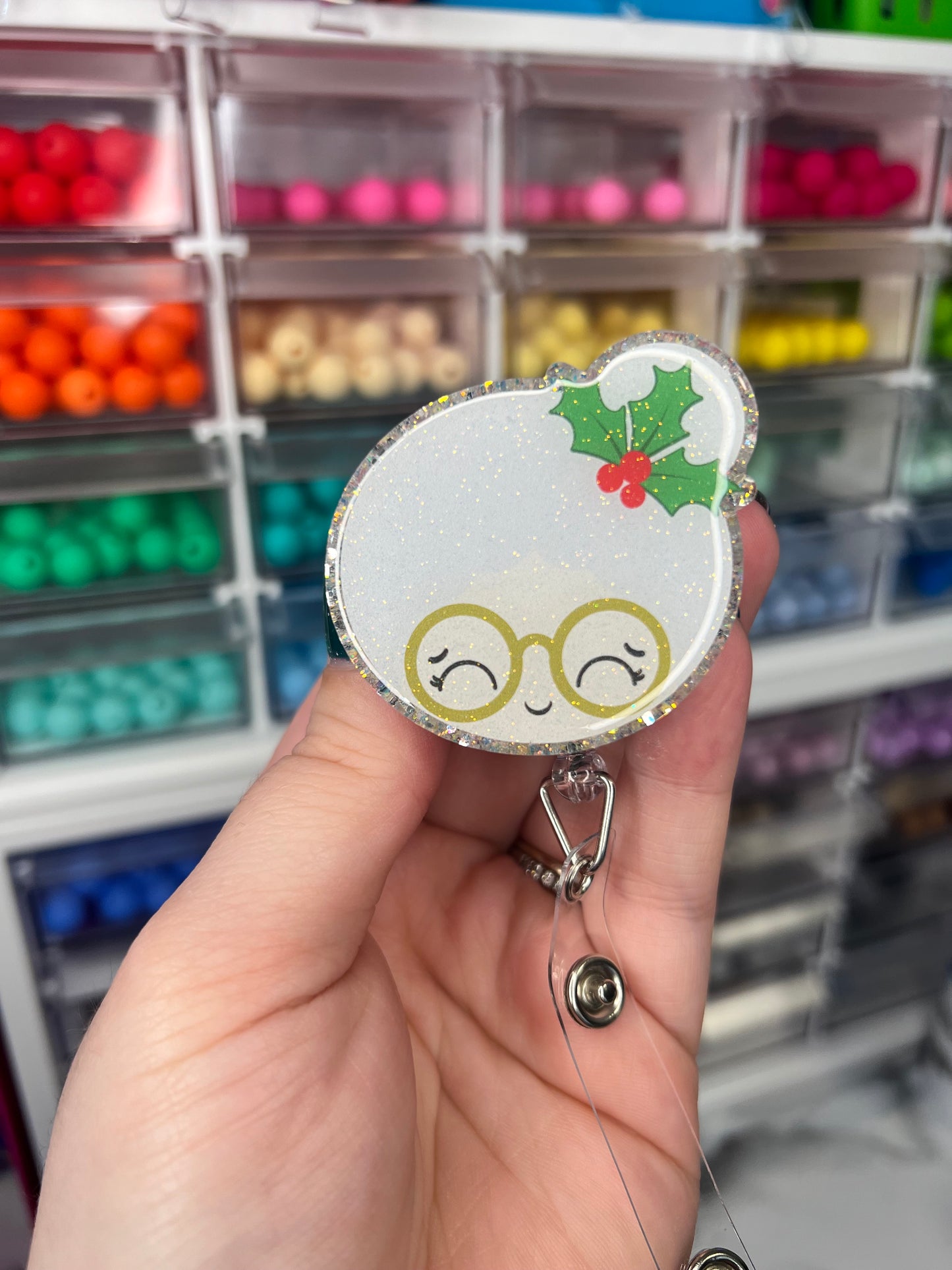 Mrs Claus Badge Reel