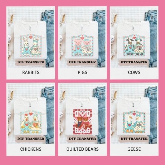 COUNTRY LOVIN' GANG SHEET - DTF TRANSFER SHEET