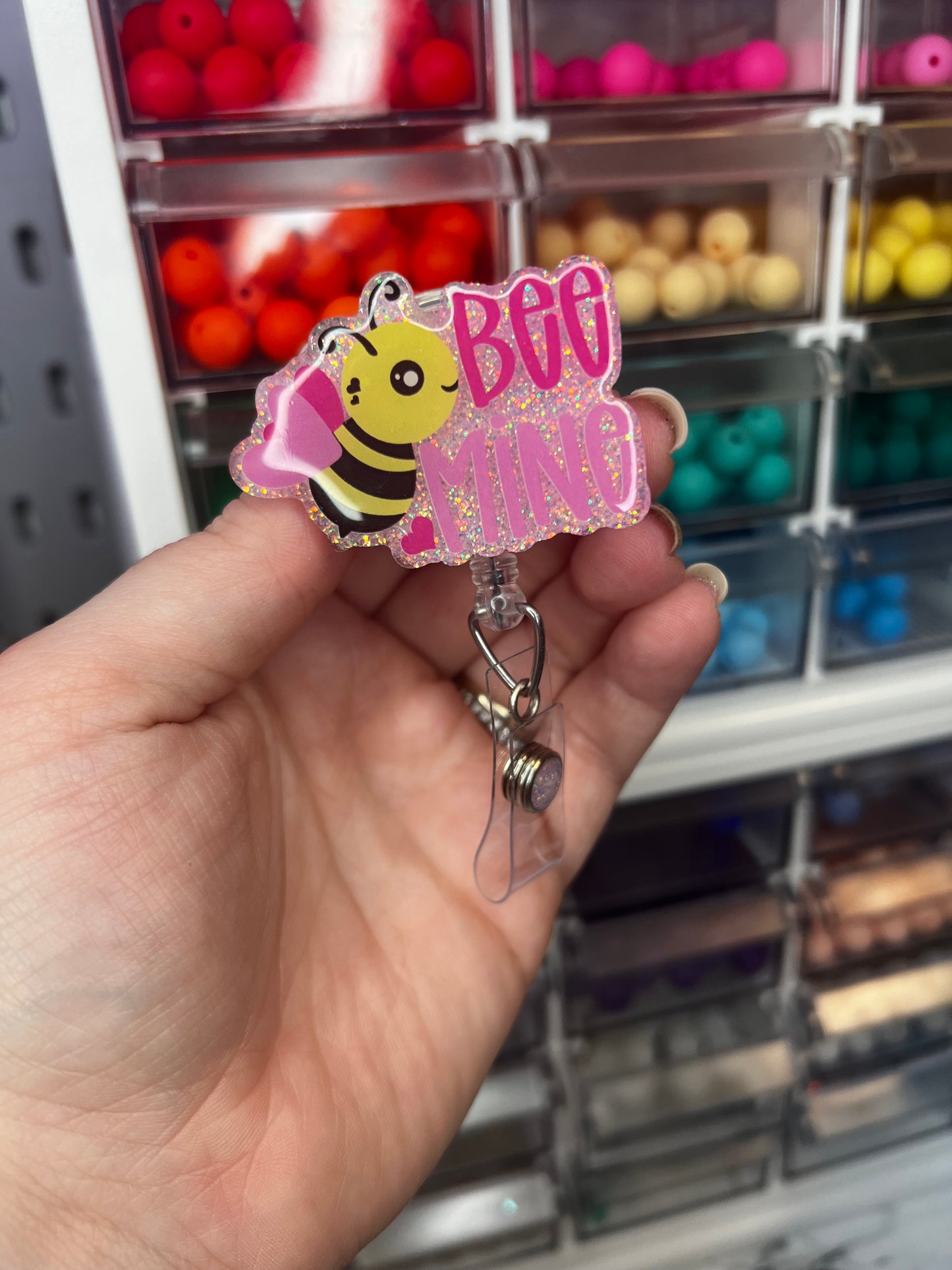 Bee Mine Bee Badge Reel