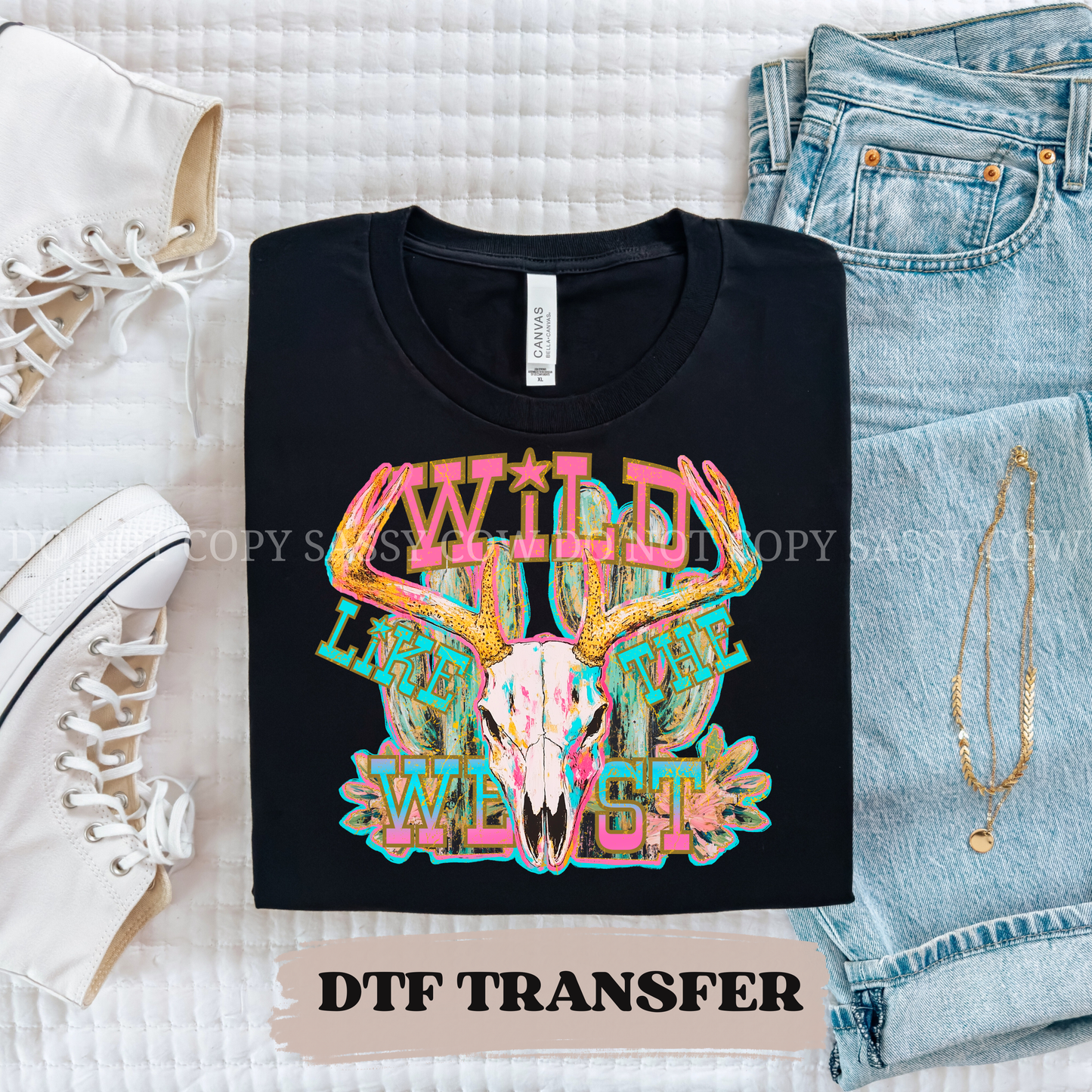 WILD LIKE THE WEST - DTF TRANSFER 0416