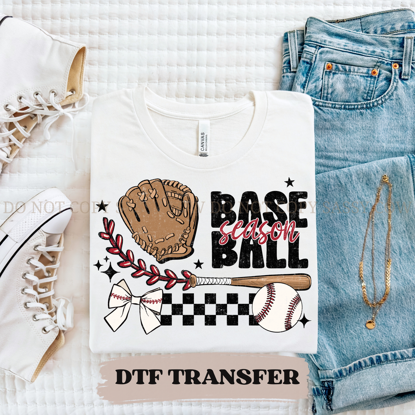 BASEBALL SEASON - DTF TRANSFER 0290